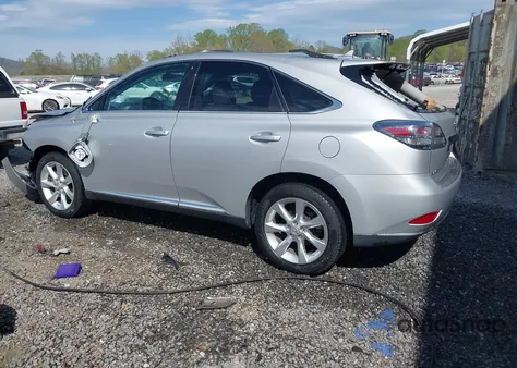 2010 Lexus Rx 350 z USA, uszkodzony, nr VIN 2T2BK1BA3AC011561